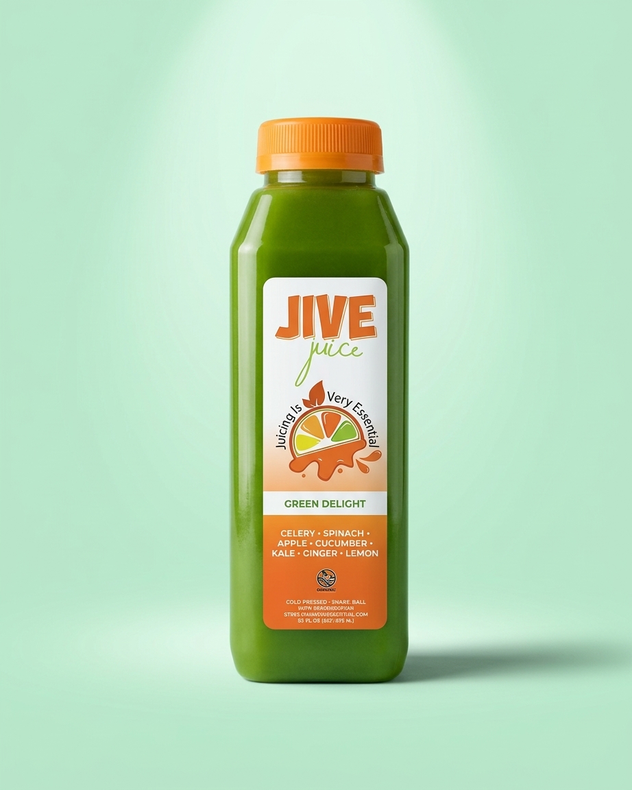 Green Delight bottle